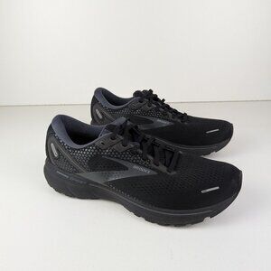 Brooks Ghost 14 Men's Size 12 D Running Shoes Black Triple Sneakers 1103691D020.